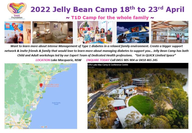 2022 JELLY BEAN CAMP AD The DANII Foundation